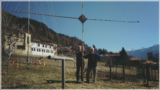 Diamond Loop Autocostruita IK3SVT Antonio IK3HHV Enrico Diamond Loop Autocostruita IK3SVT Antonio IK3HHV Enrico